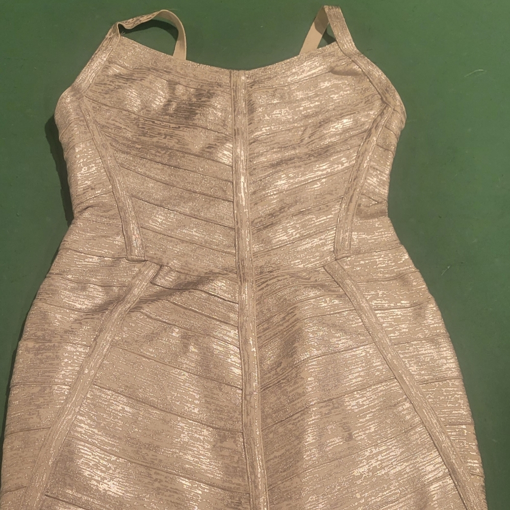 Celebrity style bandage sleeveless dress